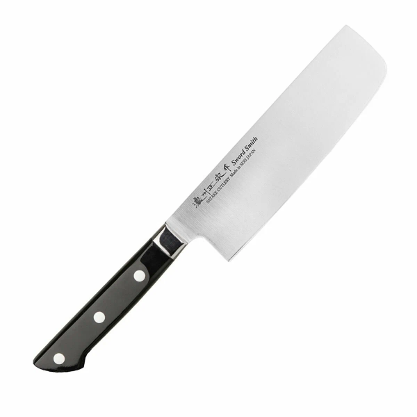 Нож кух. Накири Satake Stainless Bolster 160мм 803-649