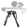 Сошки Vector Optics 6-9" на антабку(карбон, регул.винт, переходник на weaver) 15,5-23см 