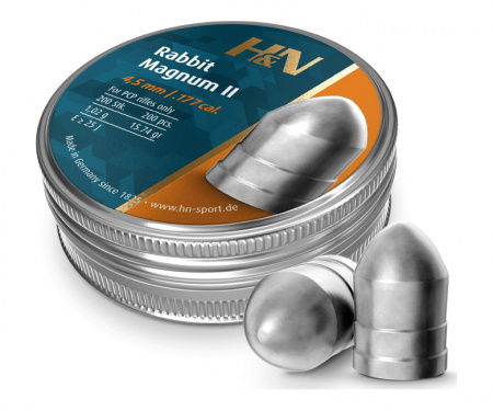 Пульки для пневматического оружия H&N Rabbit Magnum II 4,5 мм 200 шт 