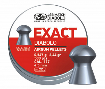 Пульки JSB Exact 4,52 мм, 0,54г 500шт.