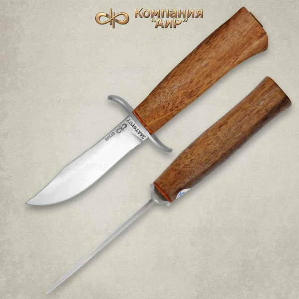 Нож фиксированный АиР "Егоза" (детский, дерево, 95х18) 