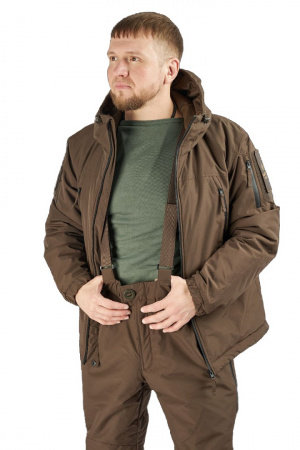 Костюм зимний мужской АЛЬФА D/Brown 22, Размер L 