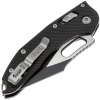 Складной нож Microtech Stitch Ram-Lok S/E black M390 рукоять Black Aluminium 