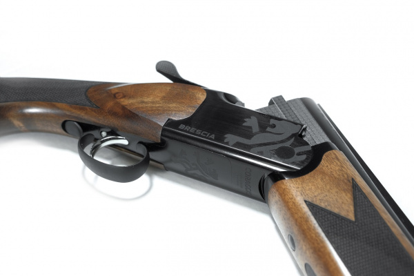 Ружье Kral Arms Brescia Coraggio, кал. 12/76, орех, черный, эжектор, L=710mm, доп. ствол L=510mm. 
