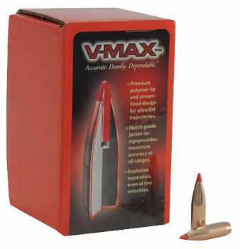 Пули Hornady V-max 87 243кал. (100шт.)