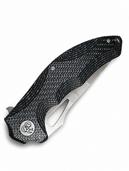 Нож складной Messerkonig Silver Twill  титан, N690 
