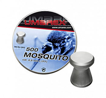 Пульки для пневматического оружия Umarex Mosquito 4,5 мм 500 шт