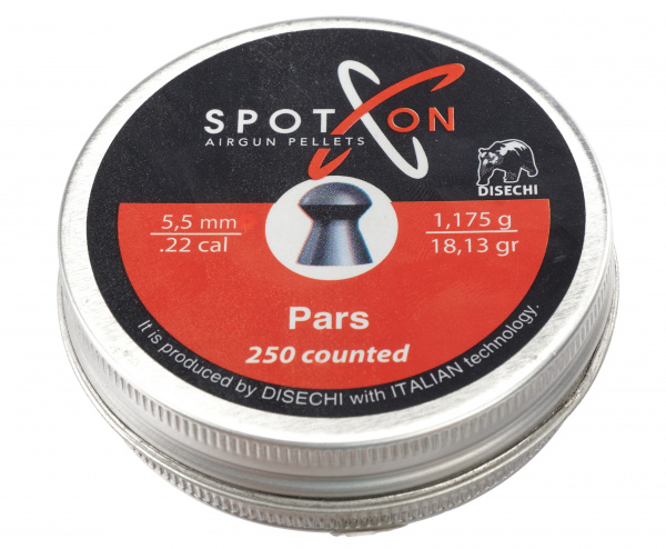 Пуля пневм. Spoton Pars 5,5мм 1,175гр (250шт) 