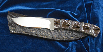 Нож Arno Bernard Kudu Crocodile handle
