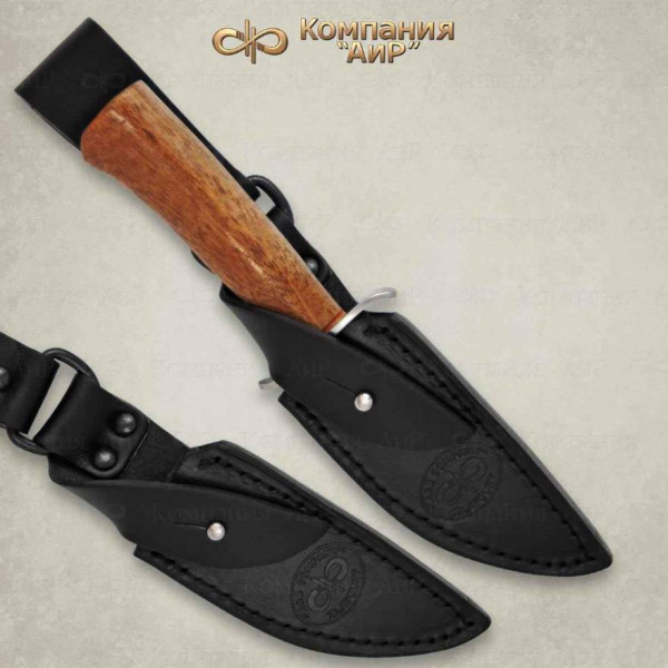 Нож фиксированный АиР "Егоза" (детский, дерево, 95х18) 