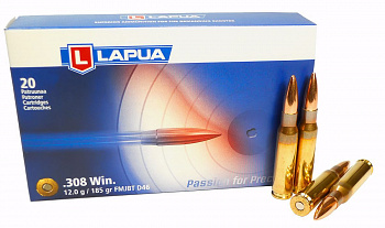 патрон Lapua .308 Win. FMJBT