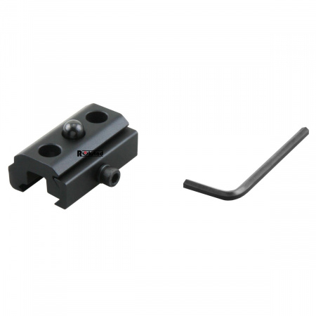 Сошки Vector Optics 9-13.5" на антабку(карбон, регул.винт, переходник на weaver) 22-34см 