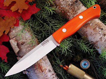 Нож фиксированный Bark River Aurora Black Canvas Micarta