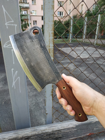 Топорик Atropos мясницкий с чехлом 