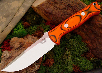 Нож фиксированный Bark River Bravo1 3VR Tigerstripe G-10